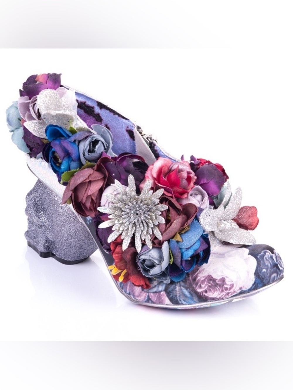 Irregular Choice “Drop Dead” light up skull heels